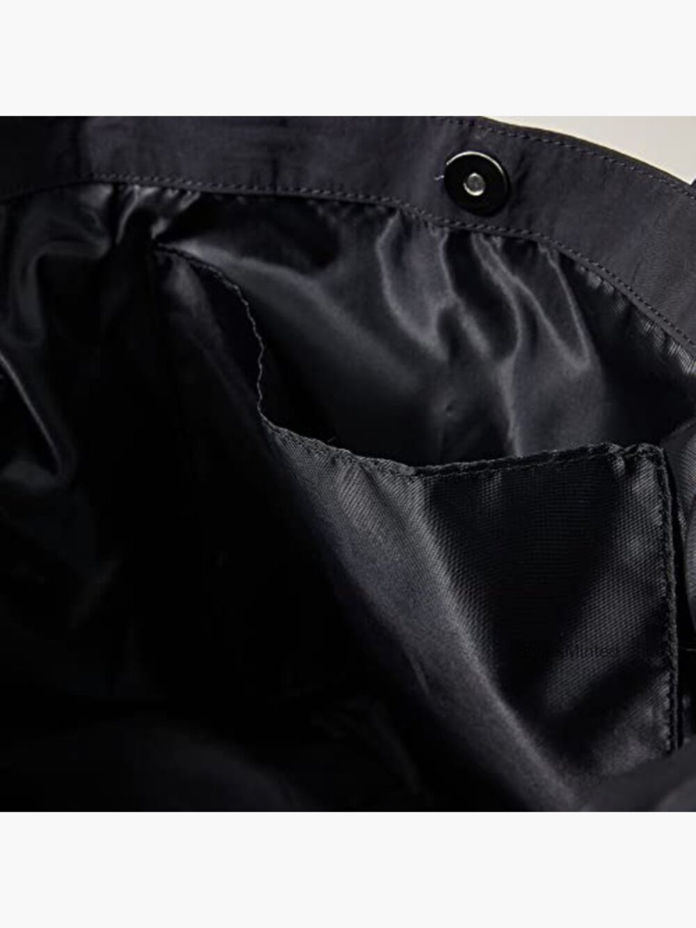 18L Waterproof Nylon Tote Bag, Lightweight Hobo Shoulder Bag with Side Cinch, - Picture 7 of 7
